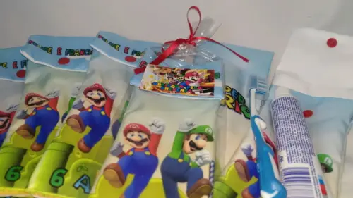 Kit Higiene Fino - Mario Bross