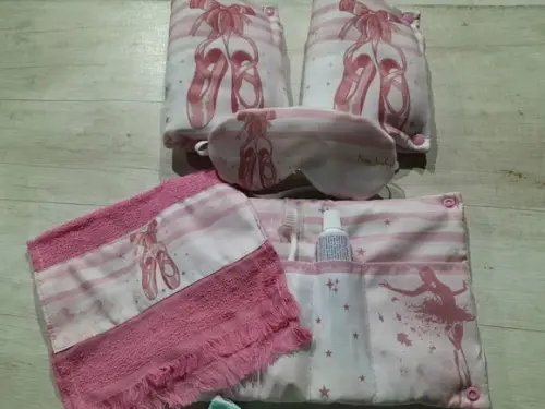 Kit Higiene Luxo Festa do Pijama Bailarina