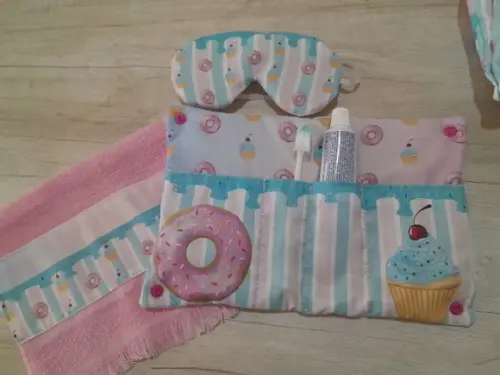 Kit Higiene Luxo Festa do Pijama Doces