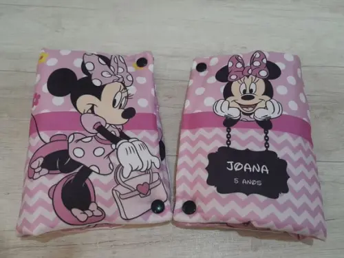 Kit Higiene Luxo Festa do Pijama Minnie Rosa
