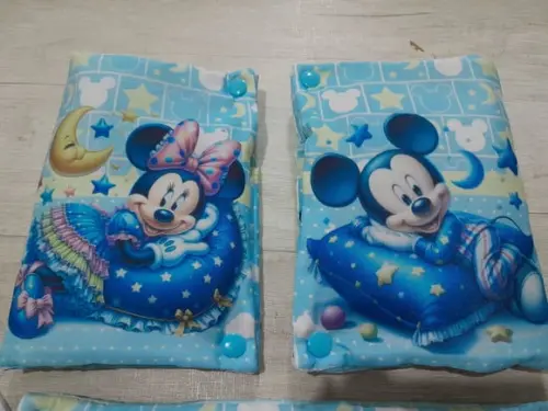 Kit Higiene Luxo Festa do Pijama Mickey e Minnie