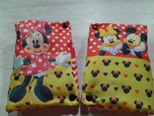 Kit Higiene Luxo Festa do Pijama Minnie Vermelha