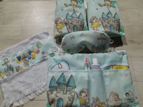 Kit Higiene Luxo Festa do Pijama Pintando o 7