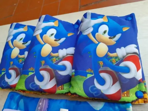 Kit Higiene Luxo Festa do Pijama Sonic