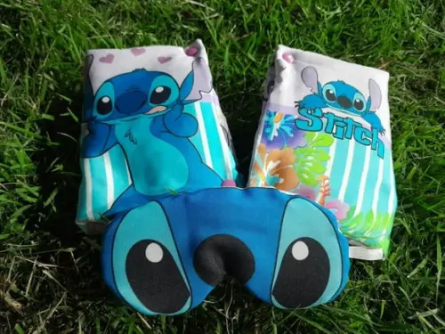 Kit Higiene Luxo Festa do Pijama Stitch Menina