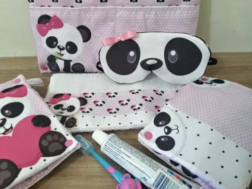 Kit Higiene Luxo Panda