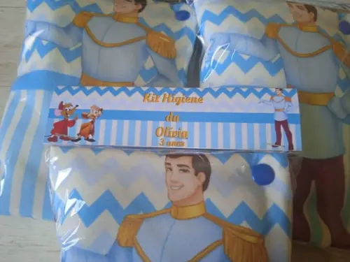 Kit Higiene Príncipe Cinderela