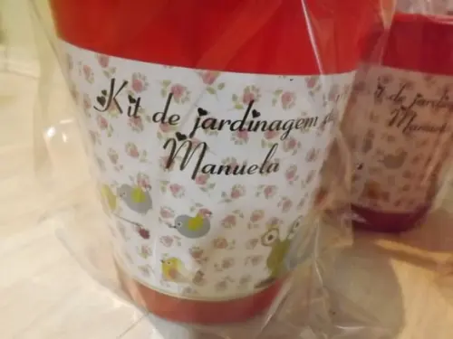 Kit Jardinagem jardim Encantado Joaninha