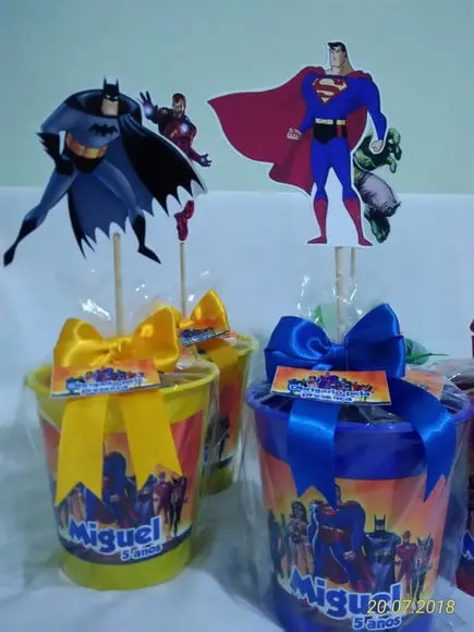 Kit Jardinagem Liga da Justiça