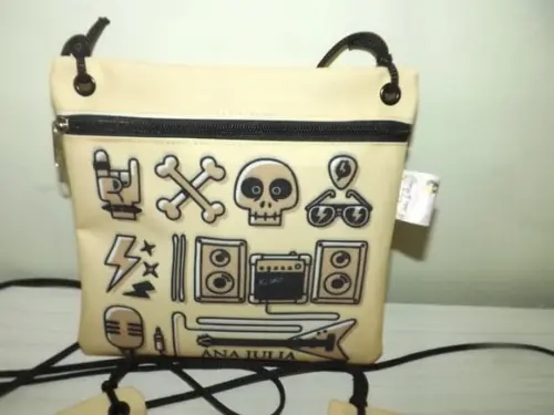 Kit Rock - Bolsinha e Carteira Personalizada