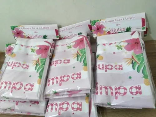 Kit Roupa Suja Roupa Limpa Festa Tropical