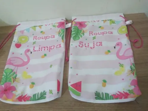 Kit Roupa Suja Roupa Limpa Festa Tropical