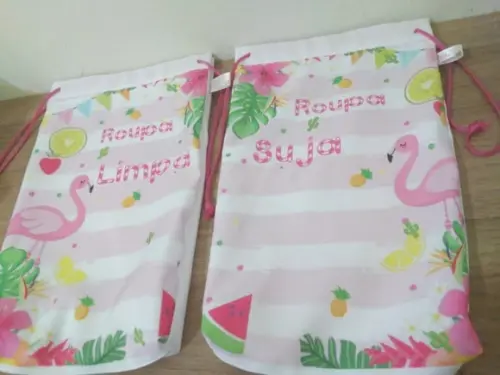 Kit Roupa Suja Roupa Limpa Festa Tropical