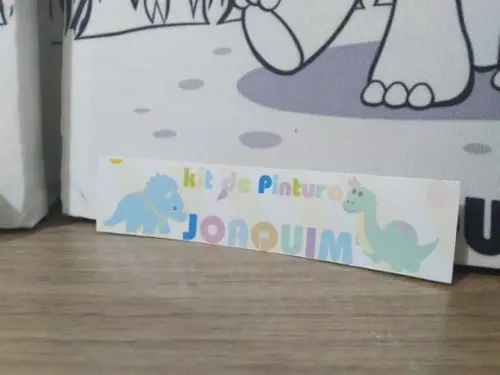 Kit Tela de Pintura Dinossauro Candy
