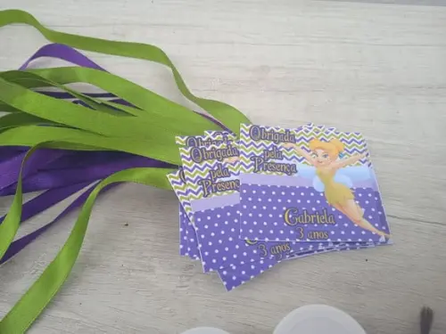 Kit Tela de Pintura Sininho e Pater Pan