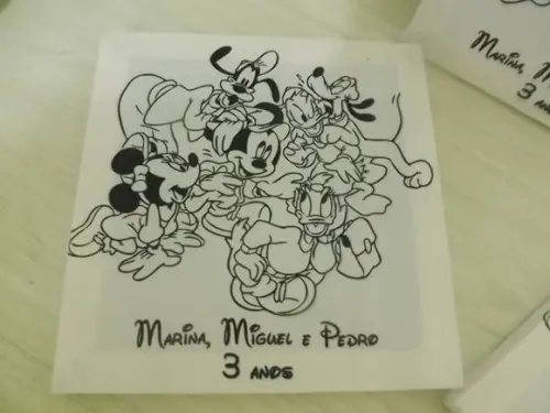 Kit Tela de Pintura Turma do Mickey