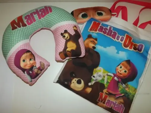 Kit Viagem A menina e o Urso