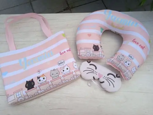 Kit Viagem Gatinho Cute