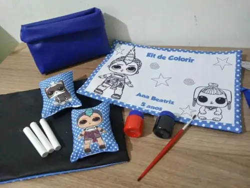 Lousa de Colorir no Cestinho Lol