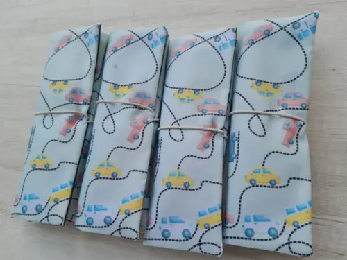 Lousa de Tecido Carrinhos 20 x 30
