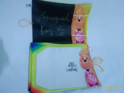 Lousa de Tecido Meu Amigo Canguru 28 x 37