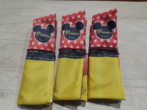Lousa de Tecido Mickey e Minnie 20 x 30