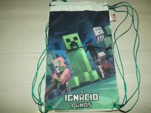 Mochila infantil - Minecraft