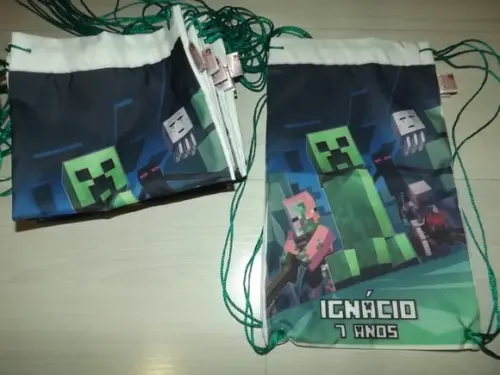 Mochila infantil - Minecraft