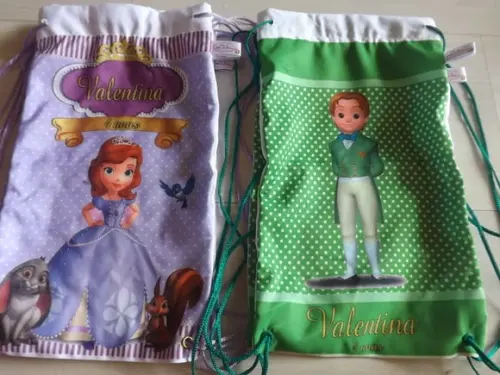 Mochila infantil - Princesinha Sofia