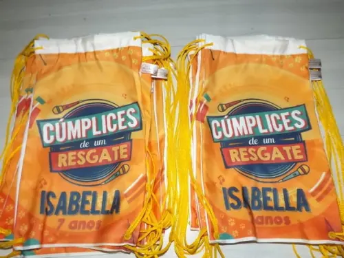 Mochila infantil Cúmplices de Um Resgate