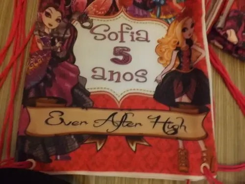Mochila Infantil Ever After High