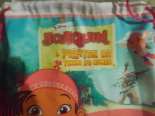 Mochila Infantil Jake e os Piratas