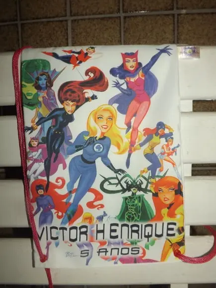 Mochila Infantil Liga da Justiça