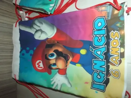 Mochila infantil Mario Bross