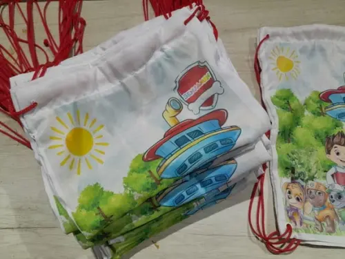 Mochila Infantil Patrulha Canina Aquarela
