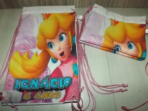 Mochila infantil princesa Mario