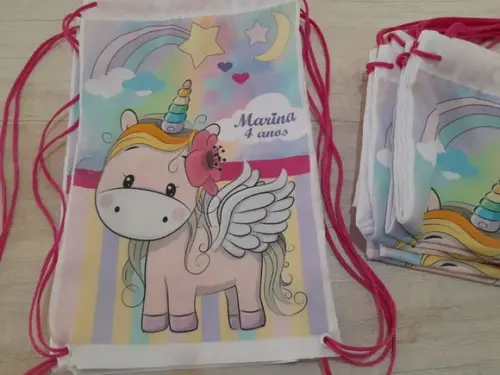 Mochila Infantil Unicórnio