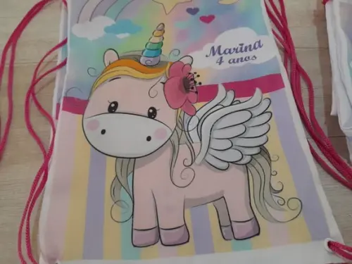 Mochila Infantil Unicórnio