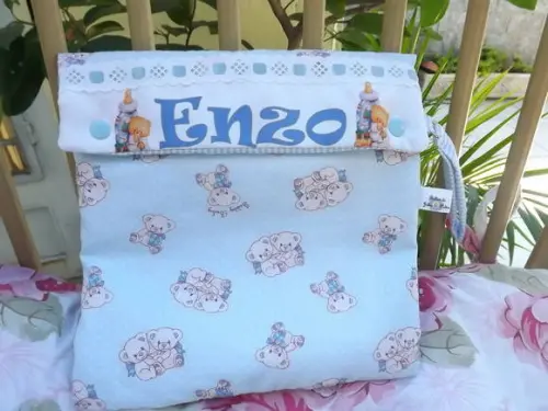 Porta fraldas personalizado