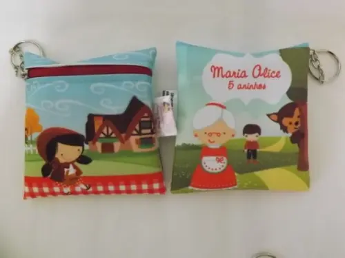 Porta Níquel Chapeuzinho Vermelho