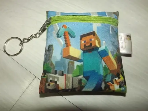 Porta Níquel Personalizado Minecraft
