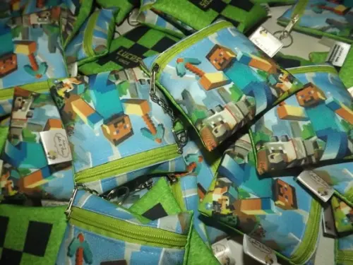 Porta Níquel Personalizado Minecraft