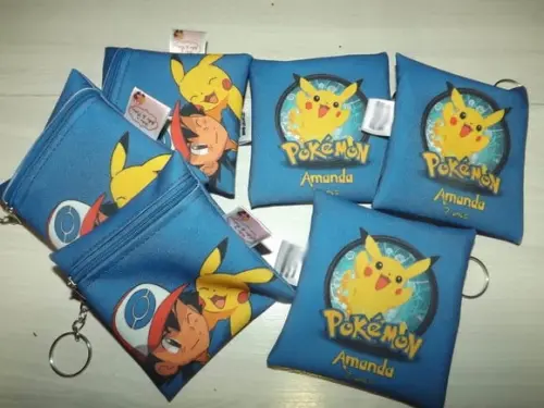 Porta Níquel Personalizado Pokemon