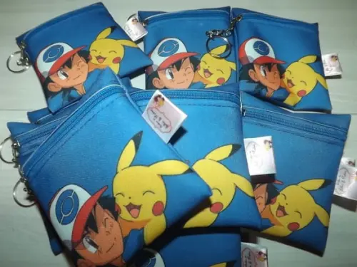 Porta Níquel Personalizado Pokemon