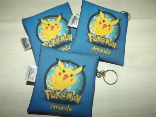 Porta Níquel Personalizado Pokemon