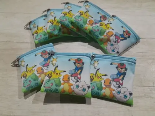 Porta Níquel Pokemon Menino