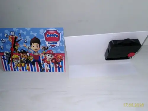 Relógio Personalizado Patrulha Canina