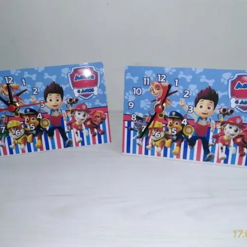 Relógio Personalizado Patrulha Canina