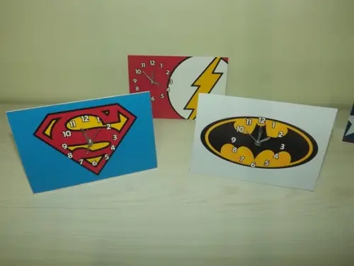 Relógio Personalizado Heróis 2