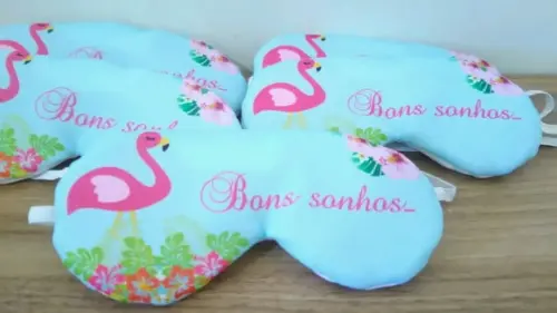Tapa Olho Personalizado Flamingo